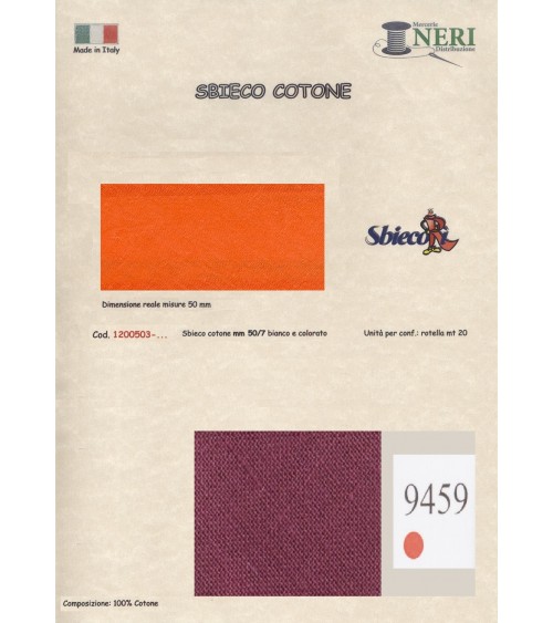 1200503-9459 SBIECO COTONE mm50/7 100CO