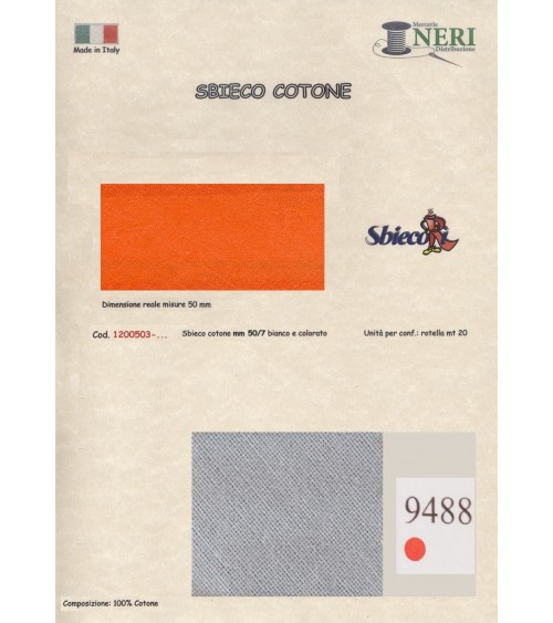 1200503-9488 SBIECO COTONE mm50/7 100CO