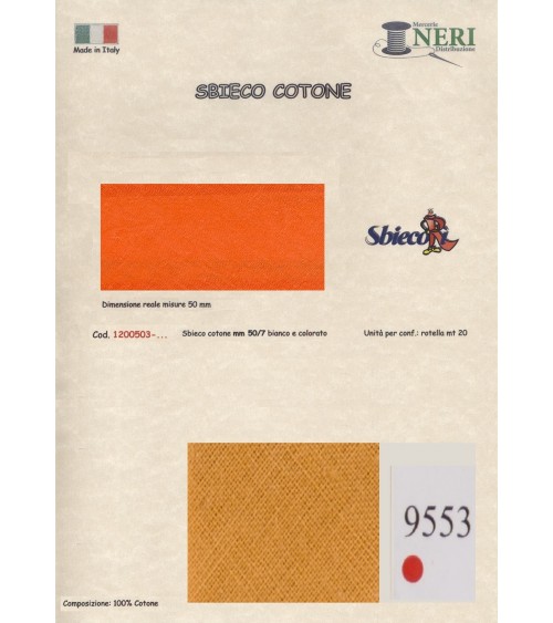1200503-9553 SBIECO COTONE mm50/7 100CO