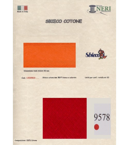 1200503-9578 SBIECO COTONE mm50/7 100CO