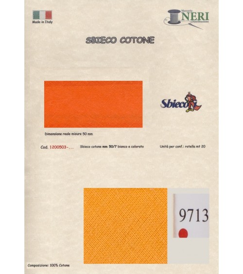 1200503-9713 SBIECO COTONE mm50/7 100CO