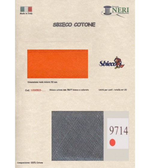 1200503-9714 SBIECO COTONE mm50/7 100CO