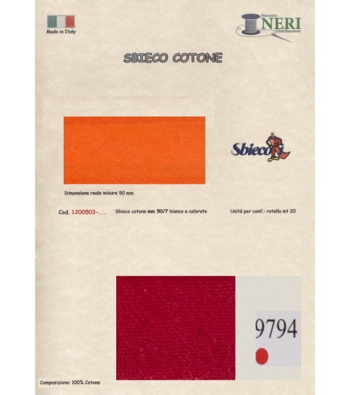 1200503-9794 SBIECO COTONE mm50/7 100CO