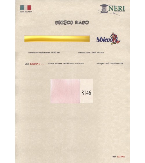 1220141-8146 SBIECO RASO VISCOSA mm14/4 100VI