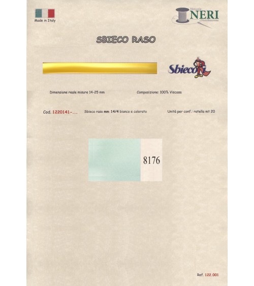 1220141-8176 SBIECO RASO VISCOSA mm14/4 100VI