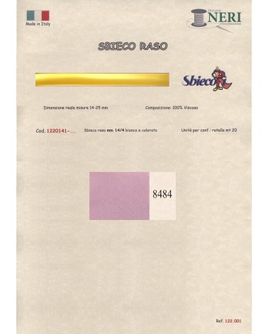 1220141-8484 SBIECO RASO VISCOSA mm14/4 100VI