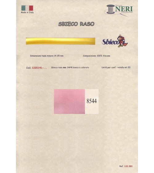 1220141-8544 SBIECO RASO VISCOSA mm14/4 100VI
