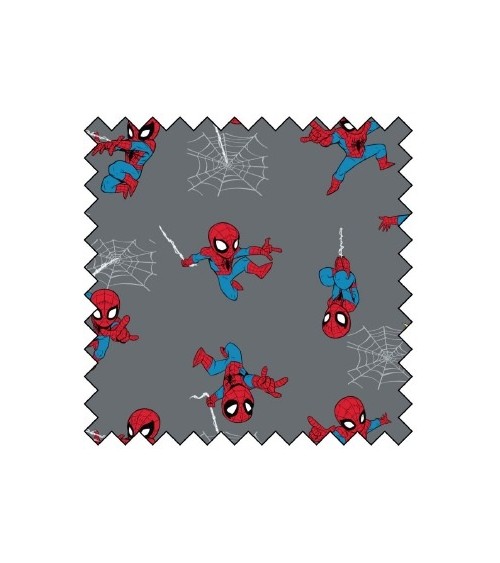 3131302-02 TESSUTO cm110 Spiderman Mini 100CO