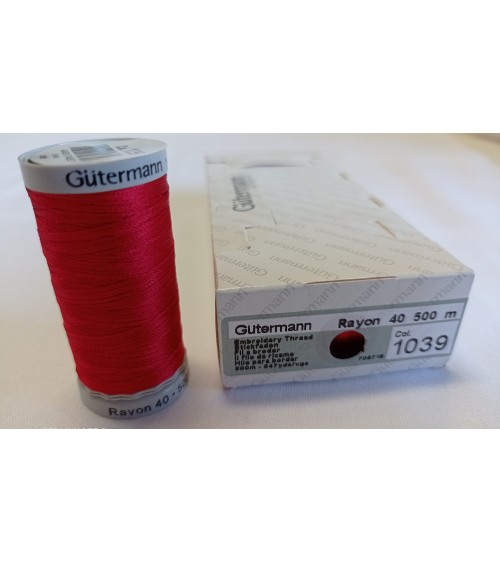 G709719-1109 SULKY RAYON 40 500mt x5sp