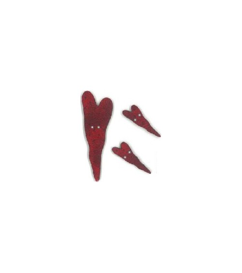 0884561 BOTTONE CUORE x3pz