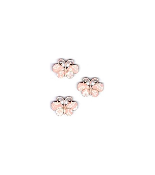 0884669 BOTTONE FARFALLE x3pz