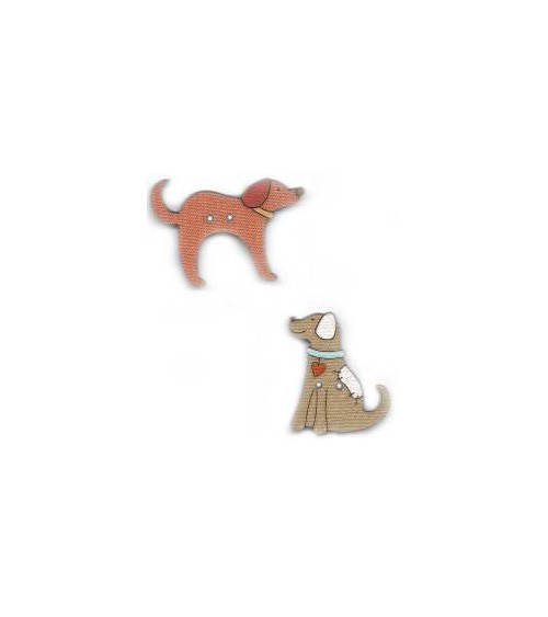 0884768 BOTTONE CANI x2pz