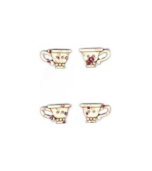0884810 BOTTONE TAZZINE x4pz