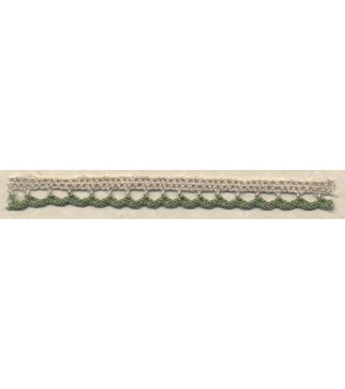 4009117-180 PIZZO M/LINO NAT/VERDE