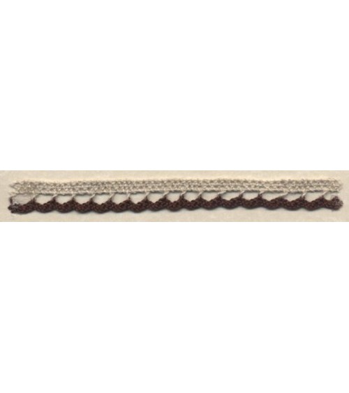 4009117-26 PIZZO M/LINO NAT/MARRONE