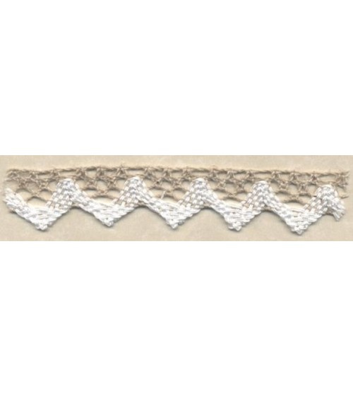 4009144-01 PIZZO M/LINO NAT/BIANCO