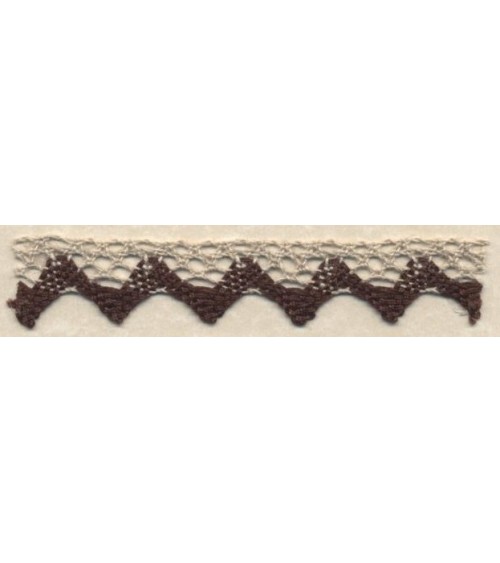 4009144-26 PIZZO M/LINO NAT/MARRONE