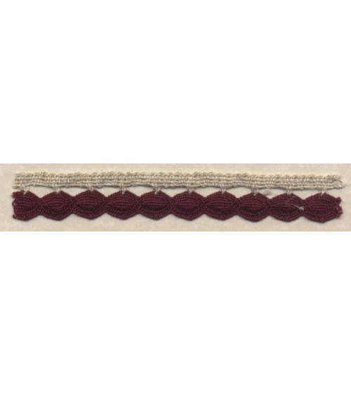 4009251-128 PIZZO M/LINO NAT/BORDEAU