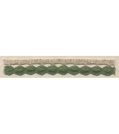 4009251-180 PIZZO M/LINO NAT/VERDE