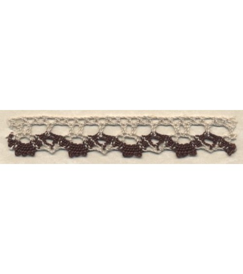 4009300-26 PIZZO M/LINO NAT/MARRONE