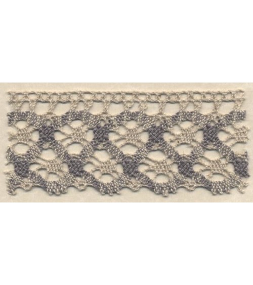 4009312-34 PIZZO M/LINO NAT/GRIGIO