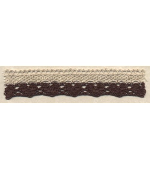 4009575-26 PIZZO M/LINO NAT/MARRONE