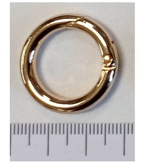 0416071-400 MOSCHETTONI ANELLO mm17 filo 4 oro