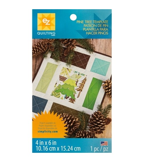 E075 PINE TREE TEMPLATE**