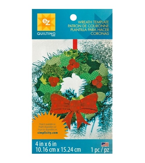 E077 WREATH TEMPLATE**