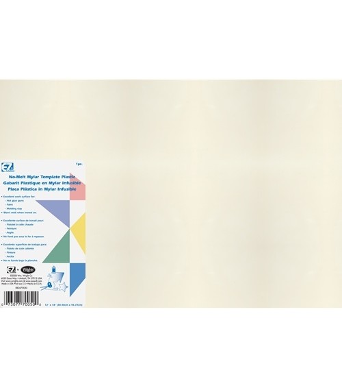 E087 12'' x 18'' NO MELT MYLAR TEMPLATE