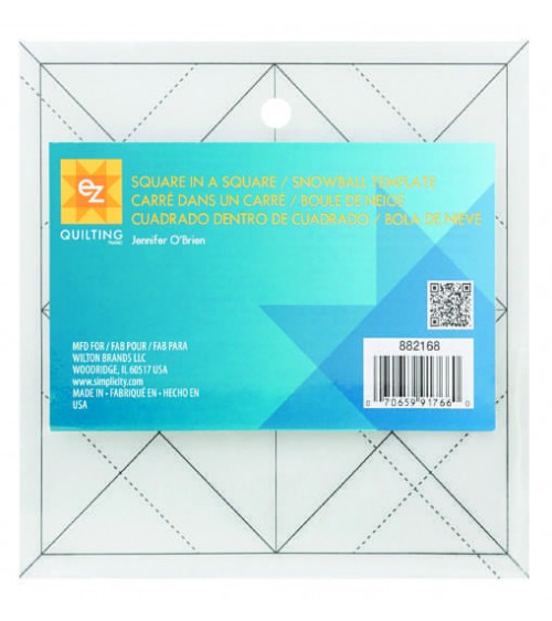 E152 SNOWBALL SQUARE IN SQUARE TEMPLATE**