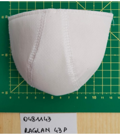 0481143-01 SPALLINE RAGL.43P BIANCO