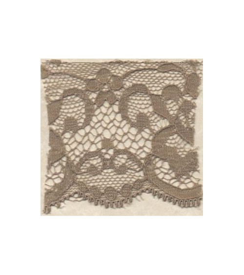 4051202-16 Pizzo Sintetico h.cm.8,5 Fango