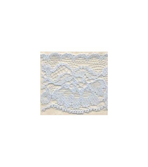 4051204-130 Pizzo Sintetico h.cm.3,5 Celeste