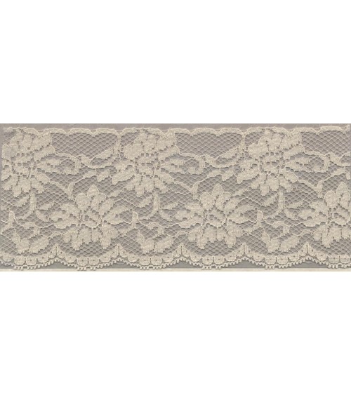 4051212-10 Pizzo sintetico h.cm.6,5 Beige