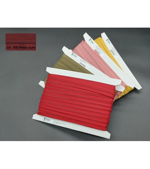 0001000-520 YKK Lampo SP3 cat.continua rosso sc