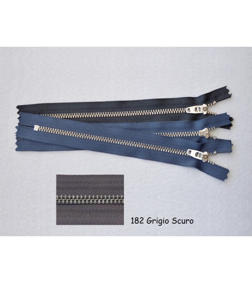 0044308-182 YKK Lampo M4 Alpacca cm.8