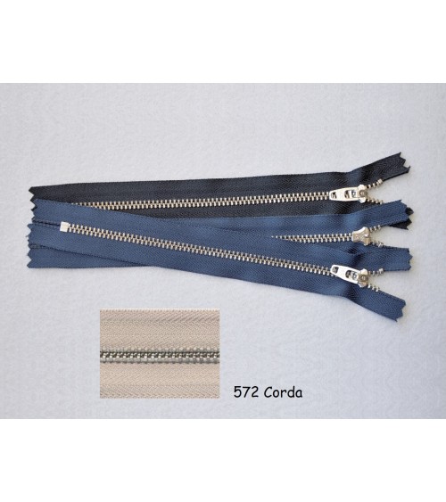 0044310-572 YKK Lampo M4 Alpacca cm.10