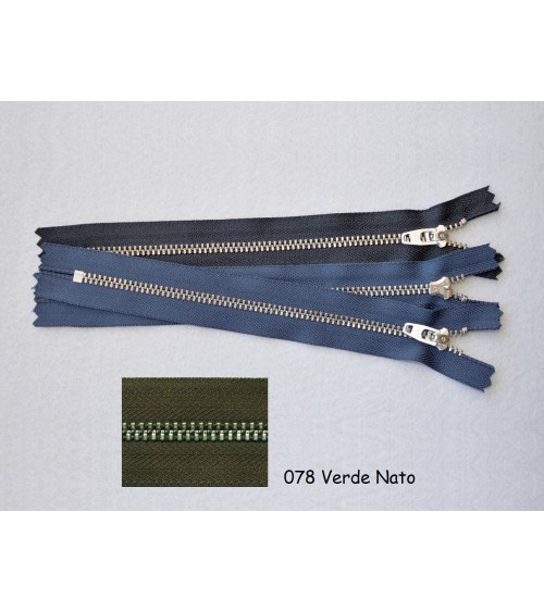 0044312-078 YKK Lampo M4 Alpacca cm.12