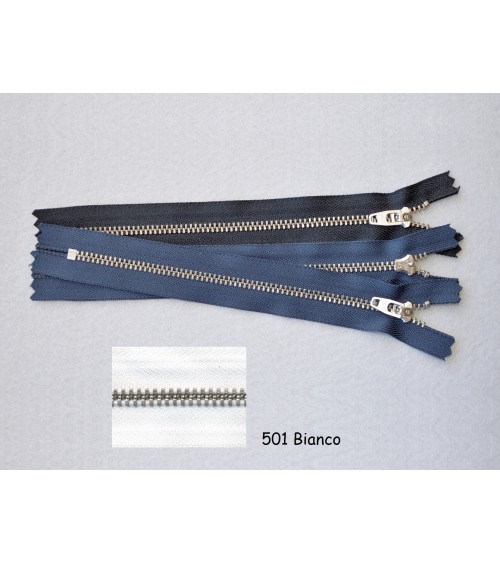 0044316-501 YKK Lampo M4 Alpacca cm.16
