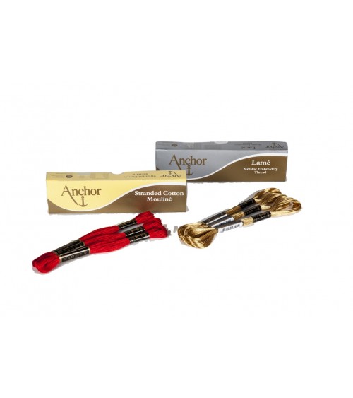 C4180-301 MULINE'ANCHOR ARGENTO x12mat