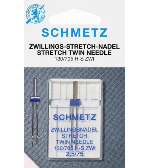 011430 AGHI M/C GEMELLI STRETCH mis.4.0/75 x1pz