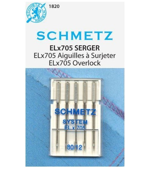 011440 AGHI M/C OVERLOCK mis.80 x5pz