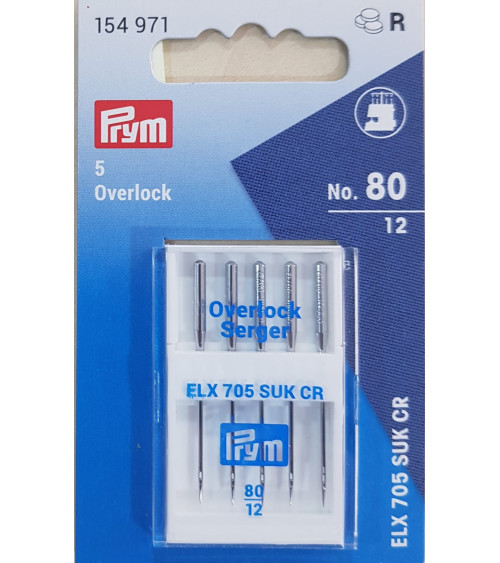 P154971 AGHI M/C OVERLOCK mm80 x5pz**