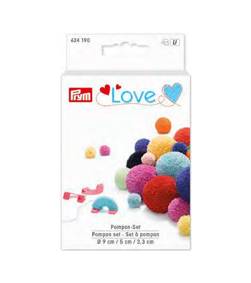 P624190 SET PER POMPON PRYM LOVE**