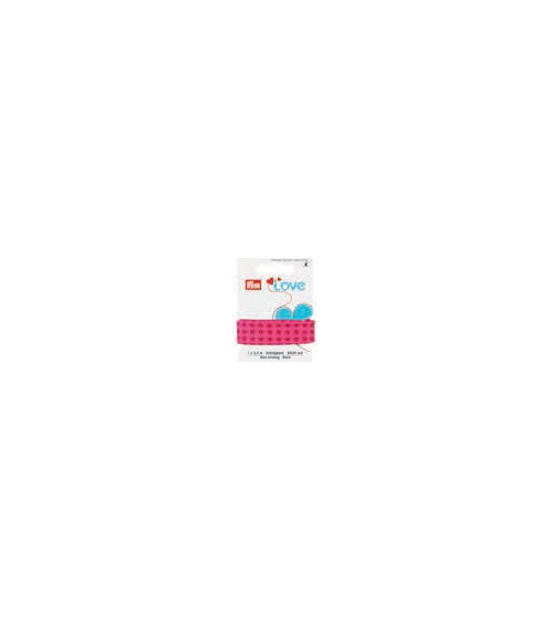 P902811 P.Love SBIECO FIORI mm20/10 rosso/rosa s**