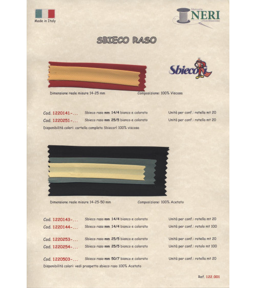 1220143-579 SBIECO RASO ACETATO mm14