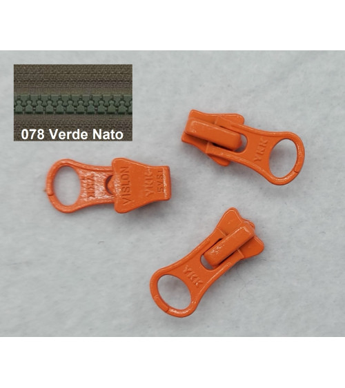 0063521-078 YKK Cursore x PR5 laccato DALHD