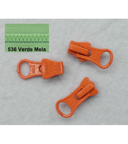 0063521-536 YKK Cursore x PR5 laccato DALHD