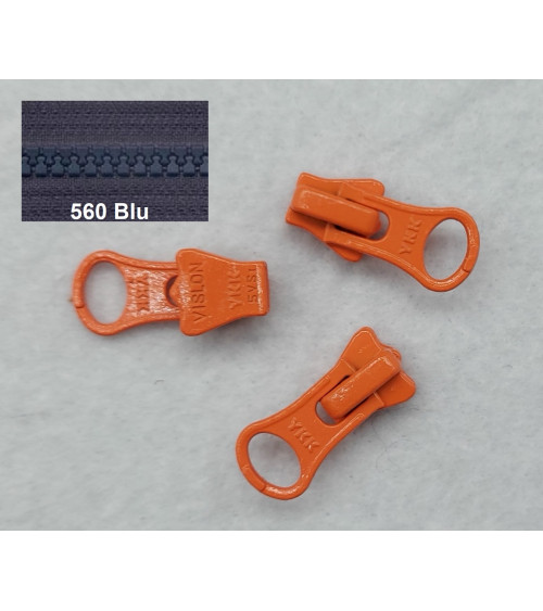 0063521-560 YKK Cursore x PR5 laccato DALHD